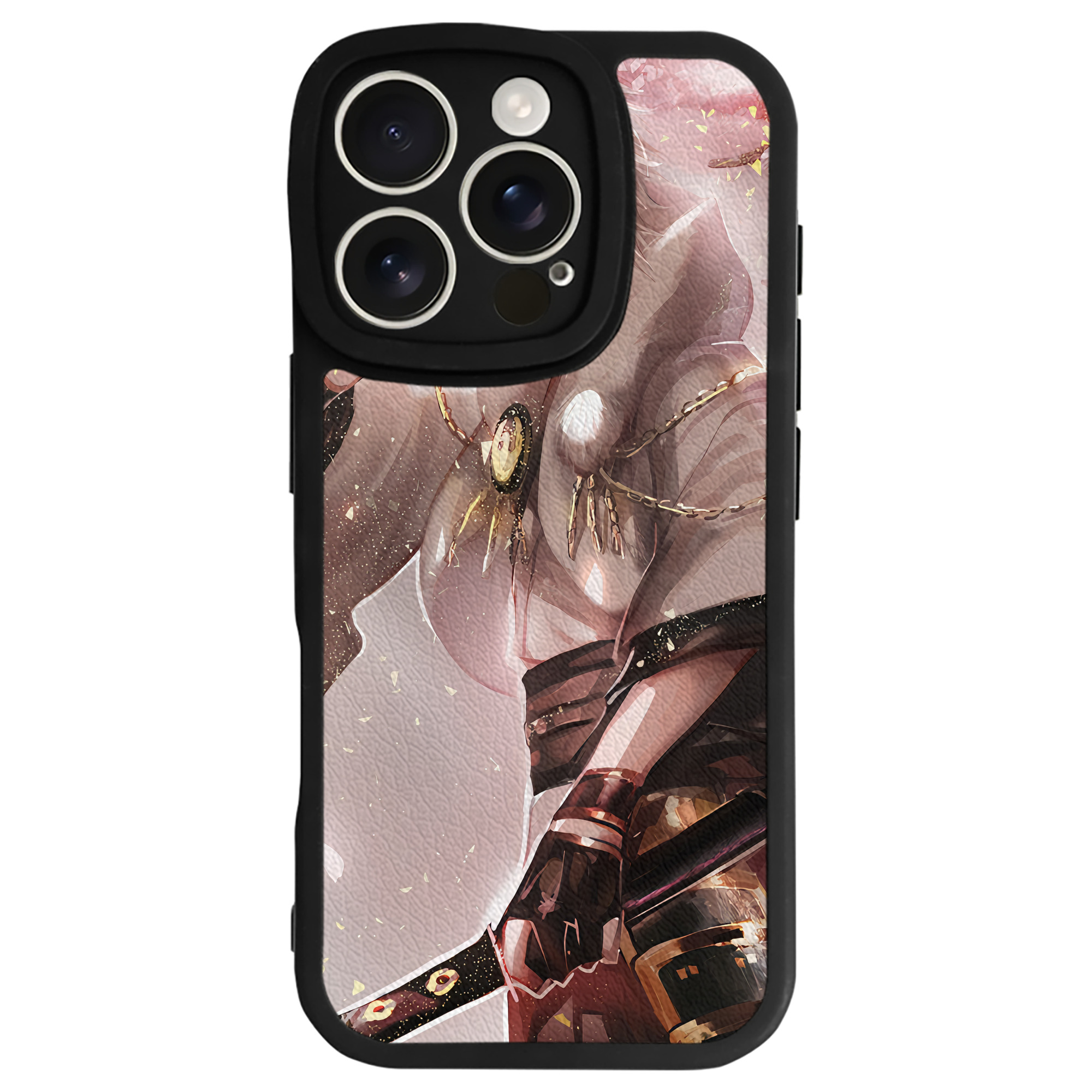（画像用） 刀剣乱舞 Touken Ranbu 【iPhone 16シリーズ対応】シリコンスマホケース（レザー調） 材質：シリコン